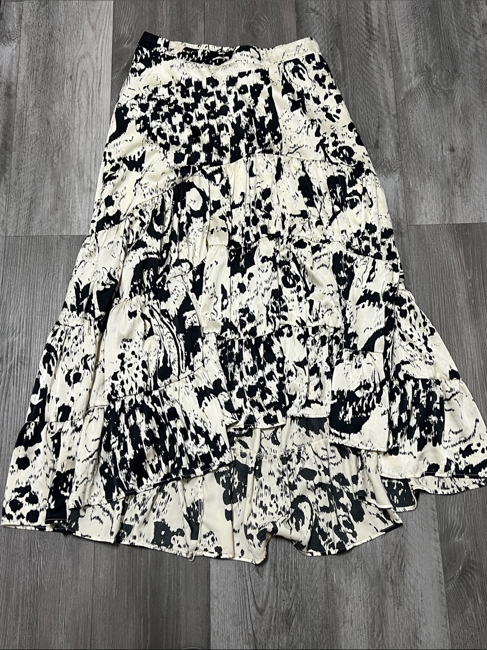 BigHit Fashion western tiered skirt/ size L